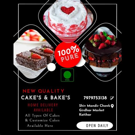 New Quality Cake's & Bake's - Order Online