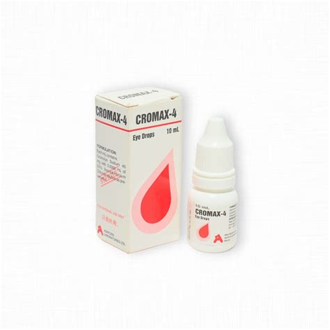 Cromax 4 Eye Drop – Scab Pharmacy Limited