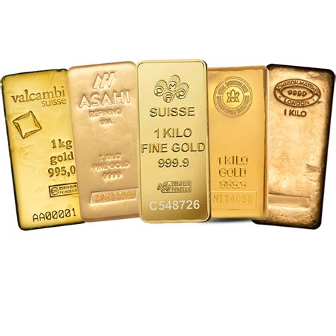 Buy 1 Kilo Gold Bars Online - AU Bullion Canada