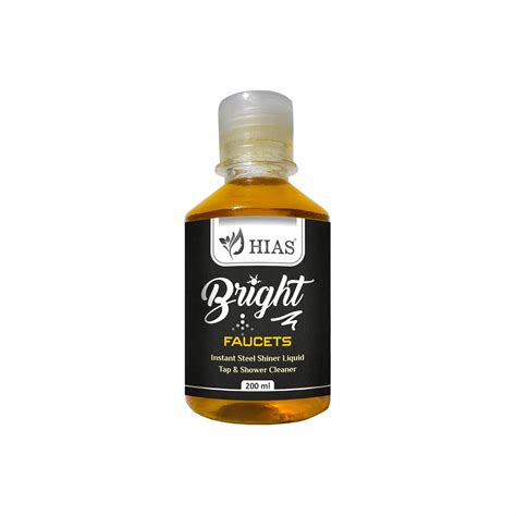 Hias Bright Tap & shower Cleaner Liquid 200 ML // Best for Bathroom ...
