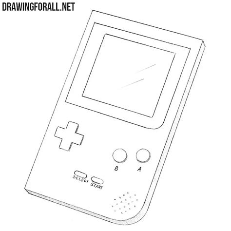 Image result for How to Draw a Gameboy Color
