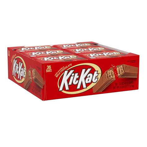 Buy KIT KAT Milk Chocolate Wafer Candy Bars, 1.5 oz (36 Count) Online ...