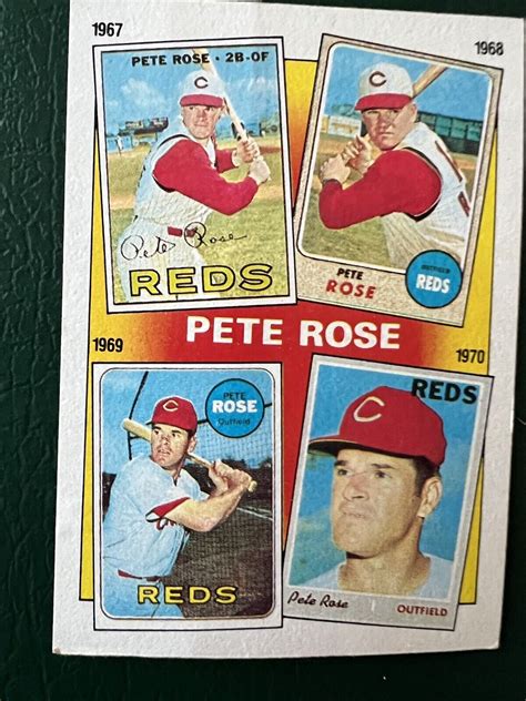 pete rose baseball cards Topps 1986 Pete Rose #3 The Pete Rose Years ...