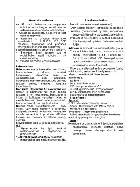 Difference Between Local General Anesthesia 的图像结果