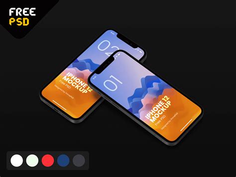 Iphone Psd Perspective