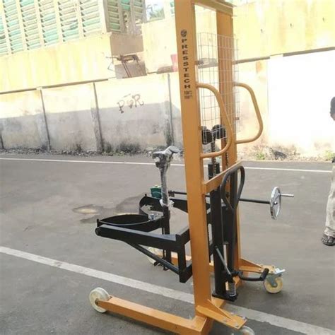 MS Hydraulic Drum Lifter Cum Tilter Manufacturer from Chennai