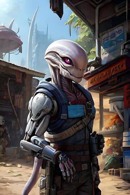 Alien Cyborg Reference Art 的图像结果