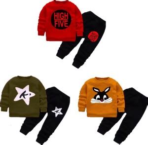 Cute N Tight Boys & Girls Casual T-shirt Pant Price in India - Buy Cute ...