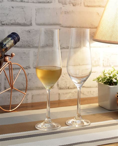 Tulipa Champagne Flutes Glass - Set Of 6 – SmartServe Houseware