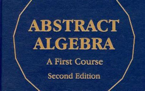 Image result for Abstract Algebra Basics