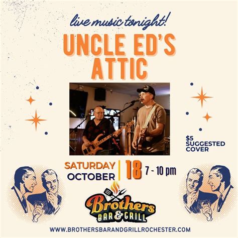 Brothers Bar and Grill 18th October show, Brothers Bar and Grill ...