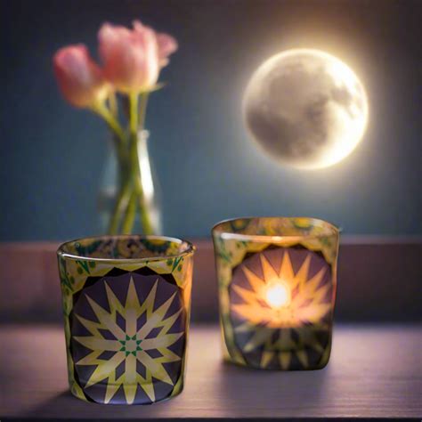 Candle Votives (Set of 2) - Moroccan
