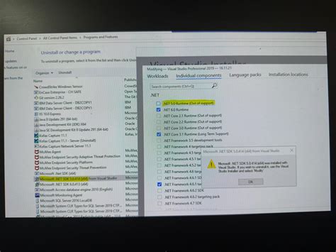 Uninstall .Net Framework Windows 1.0 的图像结果