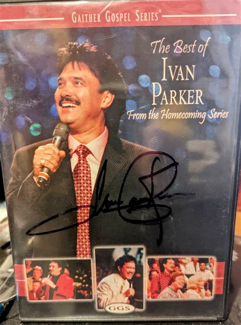 The Best of Ivan Parker (DVD, 2008) Like New. Autographed on front ...
