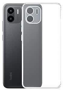 YOFO Back Cover for Redmi A1 (Silicone|Transparent|Camera Protection ...