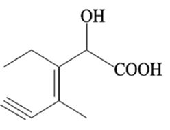 Structure of the compound whose IUPAC name is 3-ethyl-2-hydroxy-4 ...