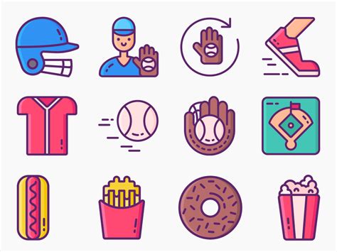 Baseball Icon 的图像结果