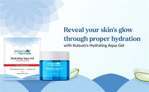 Kulsum's Kaya Kalp Herbals Hydrating Aqua Gel for Moisturizing and ...