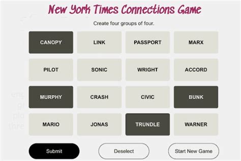 Image result for Connection Game Rules