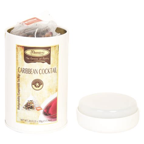 Caribbean Cocktail Herbal Infusion in Biodegradable Tea Bags | Teamoods ...