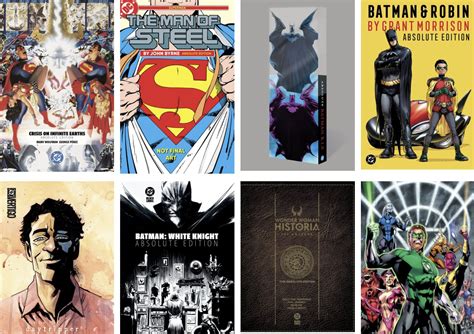 DC Absolute Editions: Man Of Steel, Batman RIP & Wonder Woman Historia
