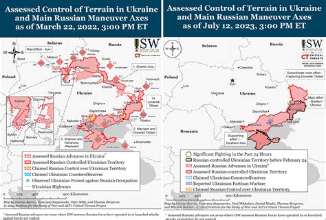 Russia Ukraine Conflict Map