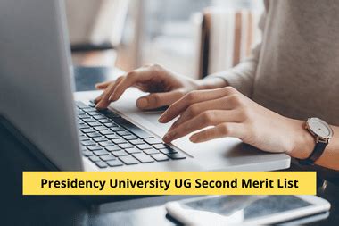 Presidency University UG Second Merit List 2022 Released: Download PDF ...