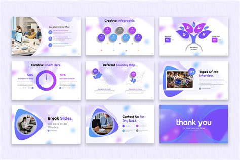 Interview Presentation Template | Slidestack