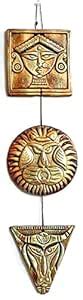 Hand Art Eco Friendly Religious Terracotta Durga Santoshi Mata Wall ...