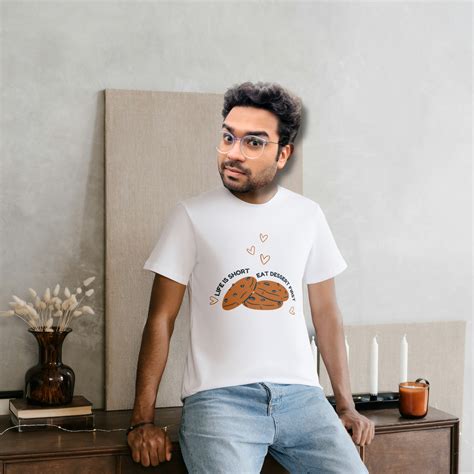 Eat Dessert First Men's T-shirt – Next Level Bro
