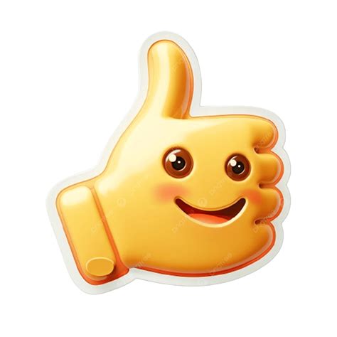 Thumbs Up Emoji With Smile, Thumbs Up Emoji, Emoji With Smile PNG ...
