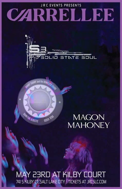 Carrellee, Solid State Soul, Jammy Tammy & the Homeless Cajon, Magon ...