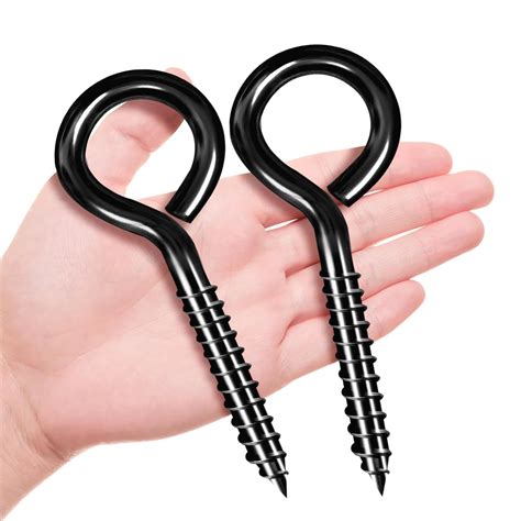 Amazon.com: ZAUGONTW 5 Inch Eye Hooks, Eye Bolts Screw in Hooks ...