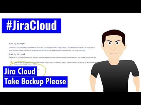 Jira Cloud - Don't forget taking backups | Ravi Sagar