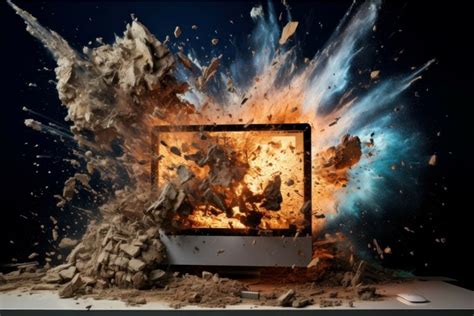 Computer Old Exploding 的图像结果