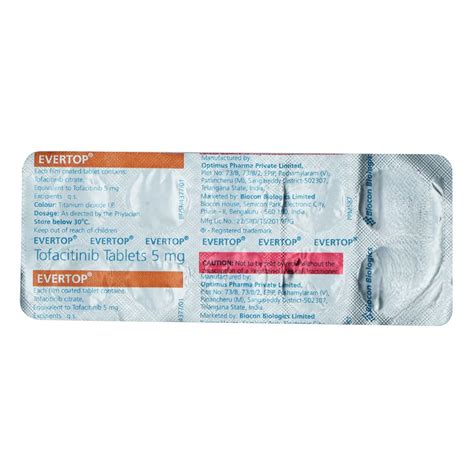 Evertop 5 Tablet | Uses, Side Effects, Price | Apollo Pharmacy