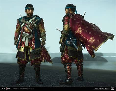 Drew Harrison - GHOST OF TSUSHIMA - Ghost Armor set