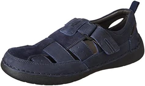 Hush Puppies Men's Slip-on Fisherman Sandal - NAVY (7 UK) (8639101 ...