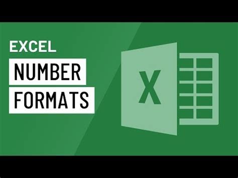 Image result for Excel Understanding Number Format