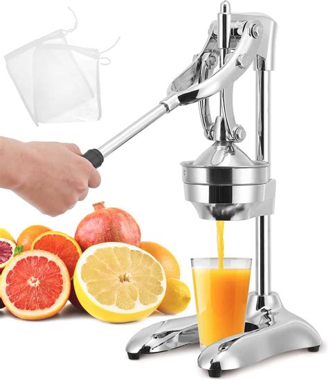 Moongiantgo Commercial Citrus Juicer with 2 Reusable Australia | Ubuy