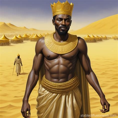 Mansa Musa's Golden Journey | Stable Diffusion Online
