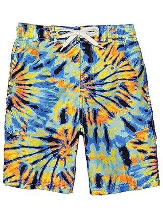 Buy Kanu Surf Boys' Yolo Quick Dry UPF 50+ Beach Swim Trunk, Twister ...