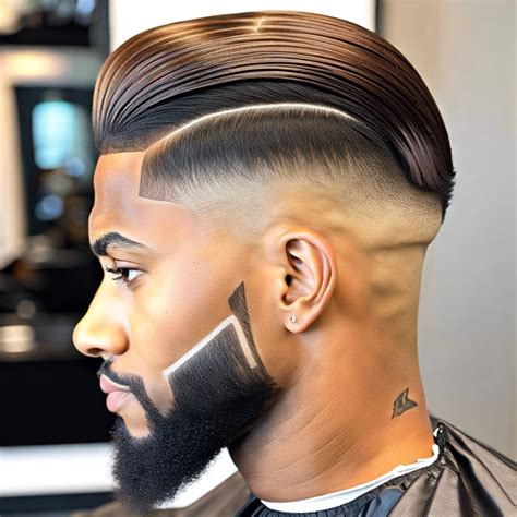 15 Stylish Middle Part with Burst Fade Haircut Ideas – Burst of Style