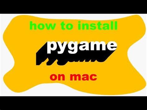Image result for Pygame Tutorial for Mac
