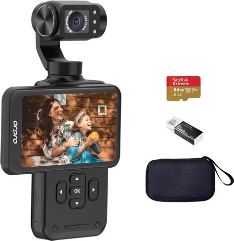 Amazon.com : Minolta Pocket Camcorder – 5K Ultra HD Video, 4K at 60fps ...