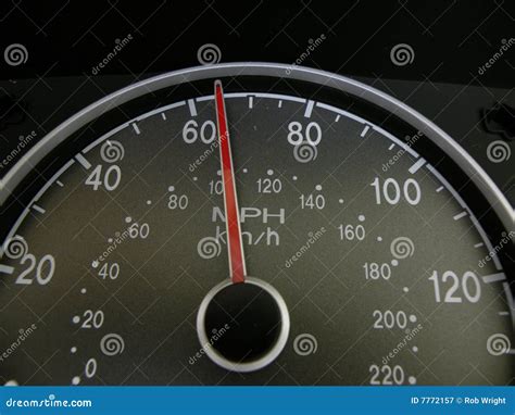 65 kilómetros por hora imagen de archivo. Imagen de millas - 7772157