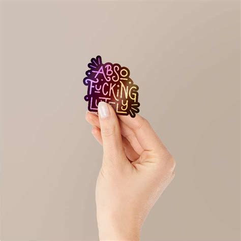 Holographic Stickers – STICK IT UP