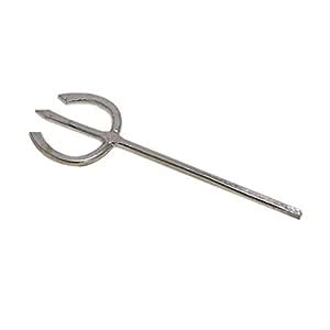 Sahiba Gems Silver Trishul (Silver) : Amazon.in: Jewellery