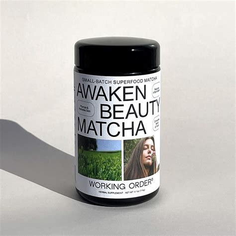 Buy Awaken Beauty Matcha by WORKING ORDER: A superfood matcha designed ...