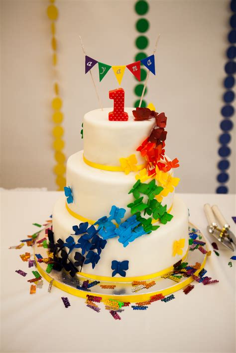 Somewhere Over the Rainbow First Birthday Party - Project Nursery